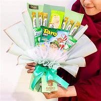 Buket Snack Hijau Tosca